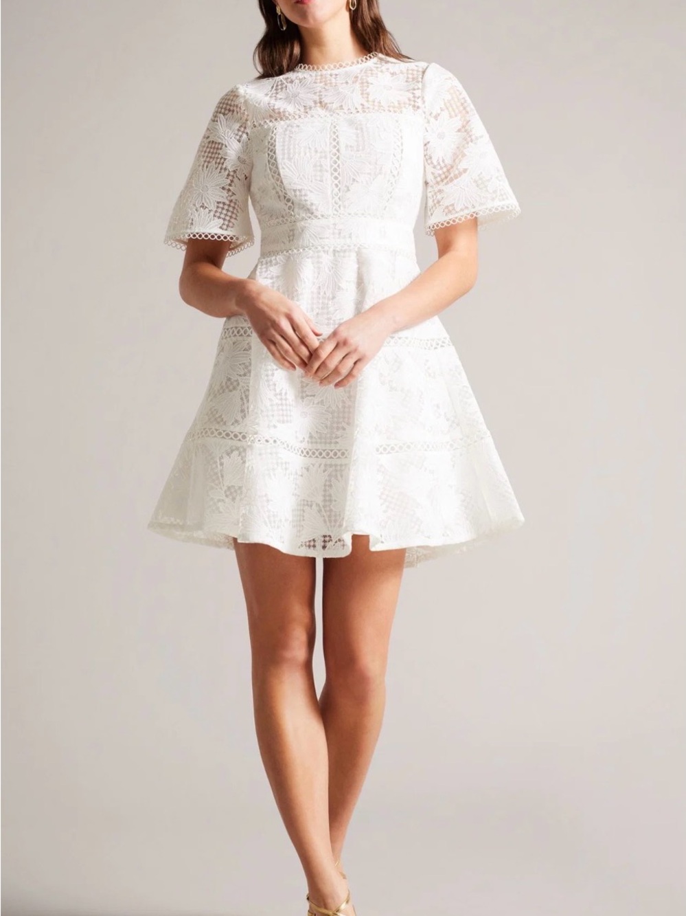 NWT Ted Baker-Lydiiha mini-length dress